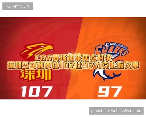 深圳终结上海9连胜 以7胜6负战绩跻身积分榜前七